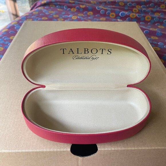 Talbots Red Sunglasses Case - Picture 2 of 7